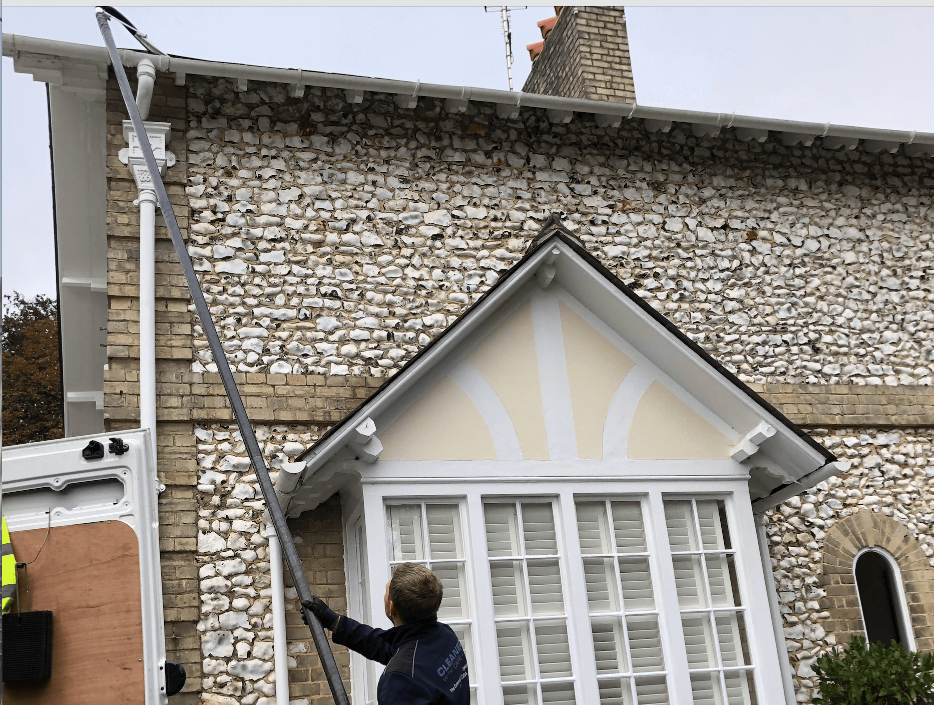 Professional gutter cleaning tools and equipment used by The Roof Moss Cleaners in Sunninghill